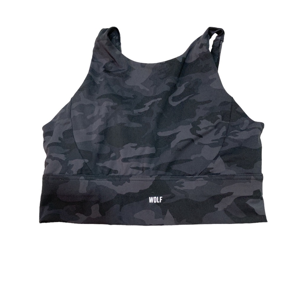 WOLF High Neck Sports bra sz 8